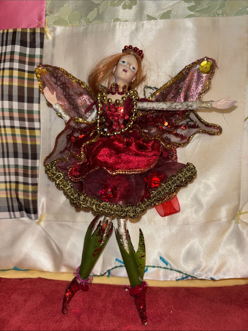 Woodland Fairy Pixie Doll Ornament!